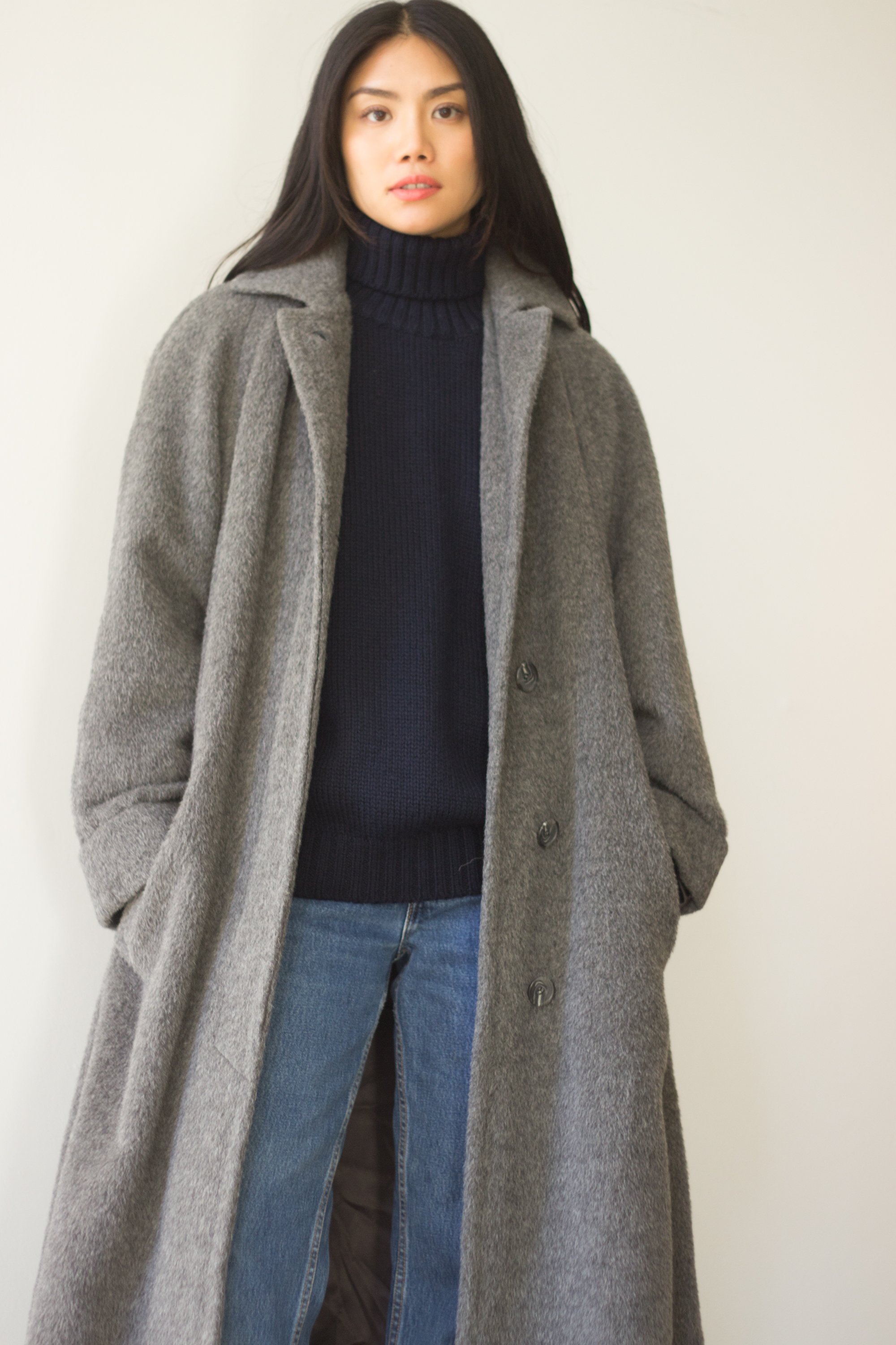 Perry ellis wool coat discount